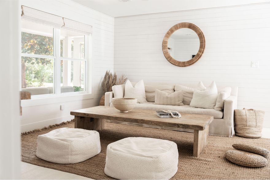 Nestled on a lush, private corner lot in the heart of Seagrove Beach, this one-of-a-kind, fully renovated 3 bedroom, 2 bathroom beach cottage blends laid-back luxury with modern coastal design. Ideally located south of 30A and just a short stroll to the beach and Eastern Lake, this charming single-story retreat offers unbeatable access to Seaside, Watercolor, Alys Beach, Rosemary Beach, The Big Chill, and the new Greenway Station -- placing shopping, dining, and vibrant 30A culture right at your fingertips.Inspired by timeless European interior design, the home brings a globally inspired aesthetic rarely found in this market. Step inside to a light and bright, open layout with unique concrete floors, immersive spa-like bathrooms, a modern kitchen, and hand-selected designer furnishings. The layout includes two private King bedrooms, one with its own en-suite bath, and a third bedroom featuring stacked bunk beds ideal for short-term rental flexibility, or functioning well as a kids room or office space. 

Outdoor living shines with a spacious screened porch leading to a tropically landscaped oasis complete with a lighted canopy lounge, hammock, sleek fire pit, cornhole setup, al fresco dining area, and ample parking. Close by you'll find access to state forest trailheads  perfect for walking, biking, or exploring and the beloved Clay nursery, a local favorite for plants and curated gifts.

It's rare to find a single-family residence that is fully renovated, offered furnished, and located south of 30A in Seagrove Beach, with community pool access at this price point. Whether you're seeking a personal escape, investment property, or permanent coastal home, this chic, eclectic, beach cottage checks all the boxes and is move-in ready.

Don't miss your opportunity to own a unique gem in one of 30A's most desirable beach communities. Schedule your private showing today!
