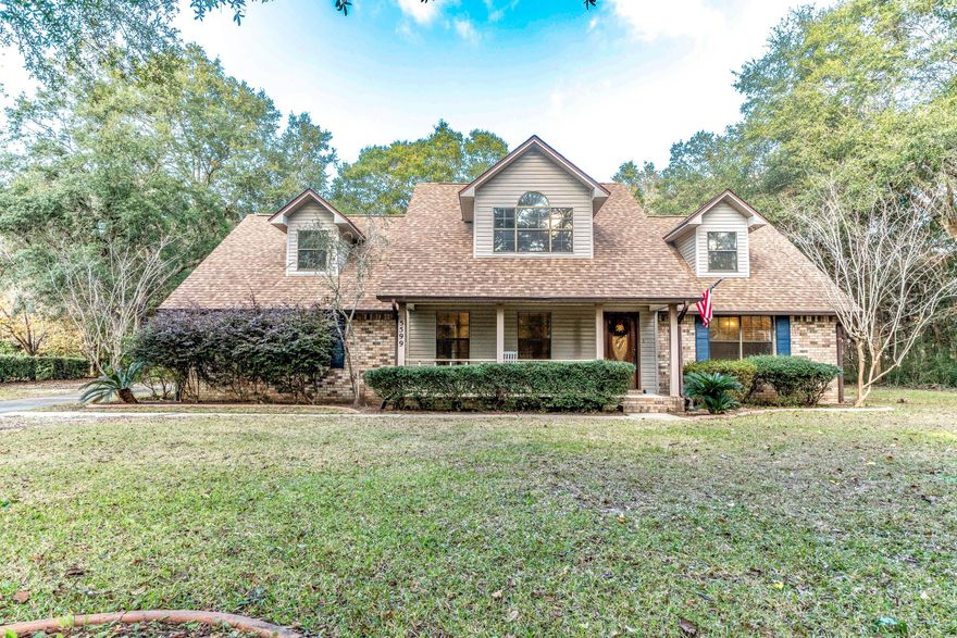 Enjoy Florida summers in your lanai swimming pool while sipping iced tea. Gather the family around the fireplace during the cooler winter months. With the split bedroom floor plan and large upstairs loft you will have plenty of room for everyone. On Sunday afternoons its a quick drive to downtown Milton for some shopping and dining or take a bike ride along the river trail.