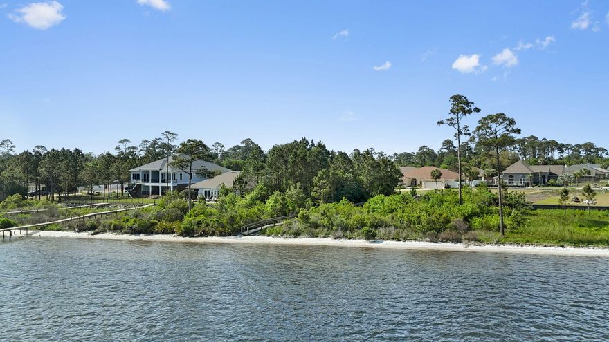Welcome to Villa Vizcaya, a highly sought-after waterfront community perfectly positioned just off Highway 98. With its impressive sweeping entrance, charming sidewalks, and underground utilities, Villa Vizcaya offers both elegance and convenience. This beautiful lot presents a rare opportunity to build your dream home overlooking the tranquil Intracoastal Waterway, with captivating backdrop views of Santa Rosa Island and the sugar-white sands of Navarre Beach. Ideally located just a few miles west of the Navarre Beach bridge, this desirable neighborhood is close to local shops, top-rated schools, and offers quick access to Hwy 87, I-10, and regional airports in Pensacola and Destin. Whether you're envisioning a permanent residence or a coastal retreat, this lot offers the perfect blend of serene waterfront living and accessibility to the best of Florida's Gulf Coast. Don't miss your chance to own a slice of paradisecall today for more information.
