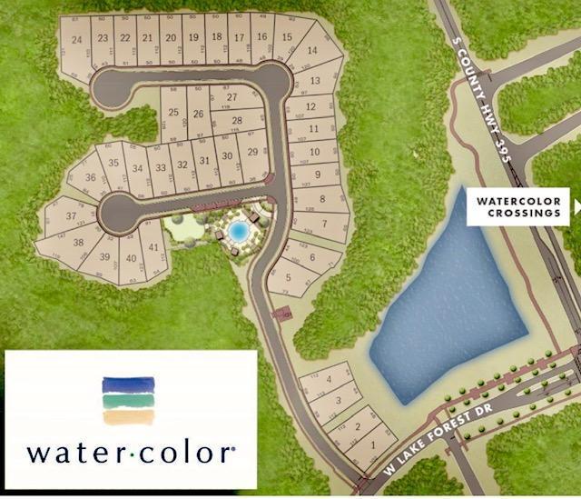 This new phase is currently being developed and lots should be ready to permit by September 2021. Highly desirable homesite that backs up to State Forest property. Homesite entered for comp purposes only.