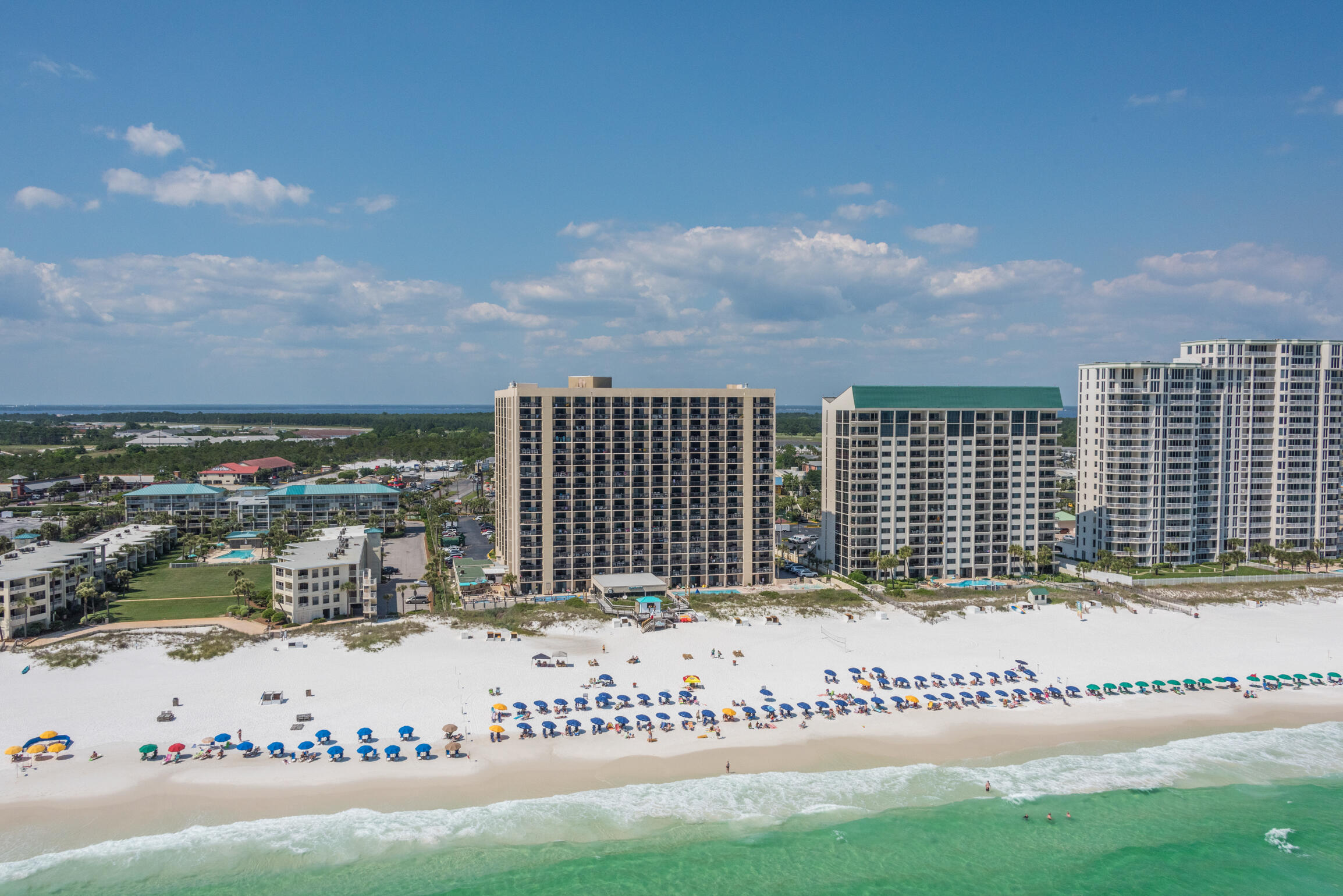 Welcome to your forever beach home! This completely remodeled, beautifully decorated, and turnkey condo is ready for you! With an oversized floor plan, your guests will love every minute of their stay. From your master suite, step out onto your private balcony to soak in the views of the stunning Emerald Coast. Tile in the entire condo - NO CARPET! SunDestin offers amazing amenities including an outdoor and indoor pool, a bubbling hot tub, a splash pad for the kiddos, sauna and steam room, fitness center, massage therapy, on site tiki hut restaurant, and so much more! Not only a rental machine with amazing historical rentals, but low HOA fees of $509/month covering ALL utilities, this condo makes for a great investment property. Don't miss this opportunity to own a piece of paradise!
