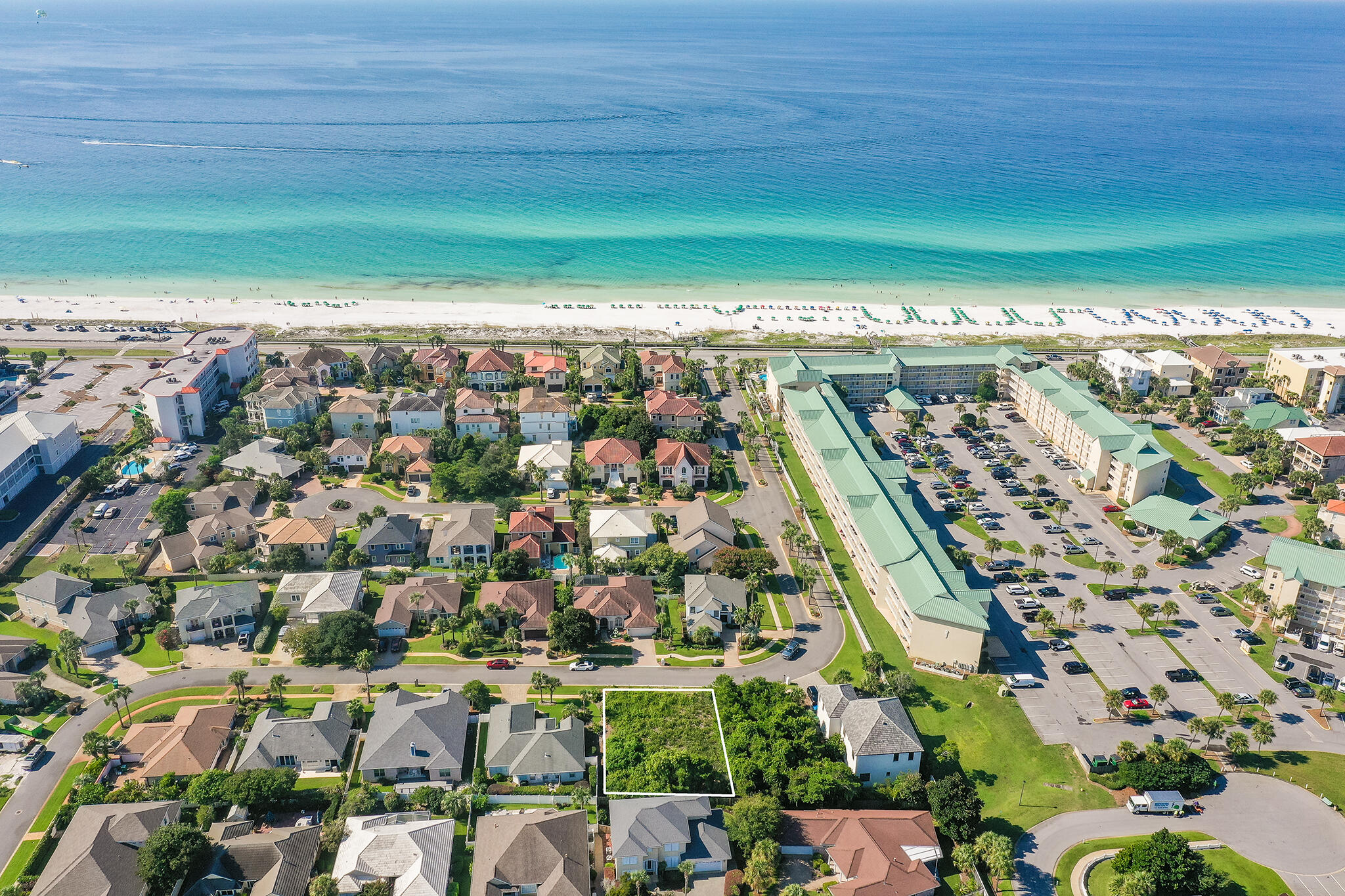 What an opportunity to purchase a home site that is 2 blocks from the beach, partially cleared and ready for new owner's home design as a vacation rental or permanent residence. Premier seaside neighborhood of Avalon Beach Estates that fronts the Gulf of Mexico offers lot 127 as a prime building lot. Private, gated beach access introduces over 500 feet of white fluffy sand and the crystal blue waters of the gulf. Enjoy all the upscale amenities offered which consists of a tennis court, 2 pickle ball play courts , a heated swimming pool, shuffle board, and common areas with no thru traffic all combine to make this coveted neighborhood perfect for families. Street legal golf carts are seen transporting to nearby beachfront restaurants or a short distance to the beach with the kids and their little red wagons. Golf, shopping, supermarkets, dining, water sports - all the popular seaside attractions are just blocks away. Only a small number of undeveloped home sites this close to the beach remain in our area - act quickly to make this one yours! Buyer to verify all important data.