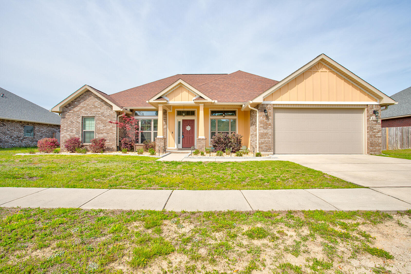 **SOOO MUCH ROOM*** If space, style, and comfort are at the top of your wish list, this is the home for you! With BRAND-NEW flooring and an expansive layout, this stunning 4-bed, 3-bath home has all the room you need--and then some! The gourmet kitchen is a chef's dream, featuring gleaming GRANITE countertops, rich maple cabinets, and STAINLESS STEEL appliances. The HUGE living room flows effortlessly into the Great Room, offering endless possibilities for entertaining, relaxing, or making memories. A private hallway leads to a secluded bedroom and bath, ideal for guests/ multi-generational living. The primary suite boasts a fully TILED shower separate from the SOAKING tub, a DOUBLE vanity and two walk-in closets Outside, the EXPANSIVE backyard is is ready for summer BBQs and family FUN!