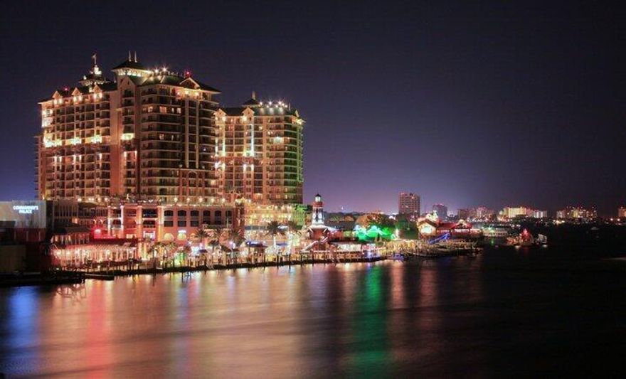 Welcome to the epitome of luxury living at the Emerald Grande! This remarkable penthouse level condo offers an exquisite blend of elegance, comfort, and breathtaking water views. With 3 bedrooms and 3 bathrooms, this fully furnished and rental-ready residence promises an unparalleled coastal lifestyle. The open floor plan seamlessly connects the living room, dining area, and gourmet kitchen, creating an inviting space for entertaining. One of the standout features of this remarkable residence is the unparalleled water views. From your private balcony, indulge in the sights and sounds of Crab Island and the Gulf of Mexico. Whether you're sipping your morning coffee or watching the breathtaking sunset, this outdoor retreat will be your sanctuary.