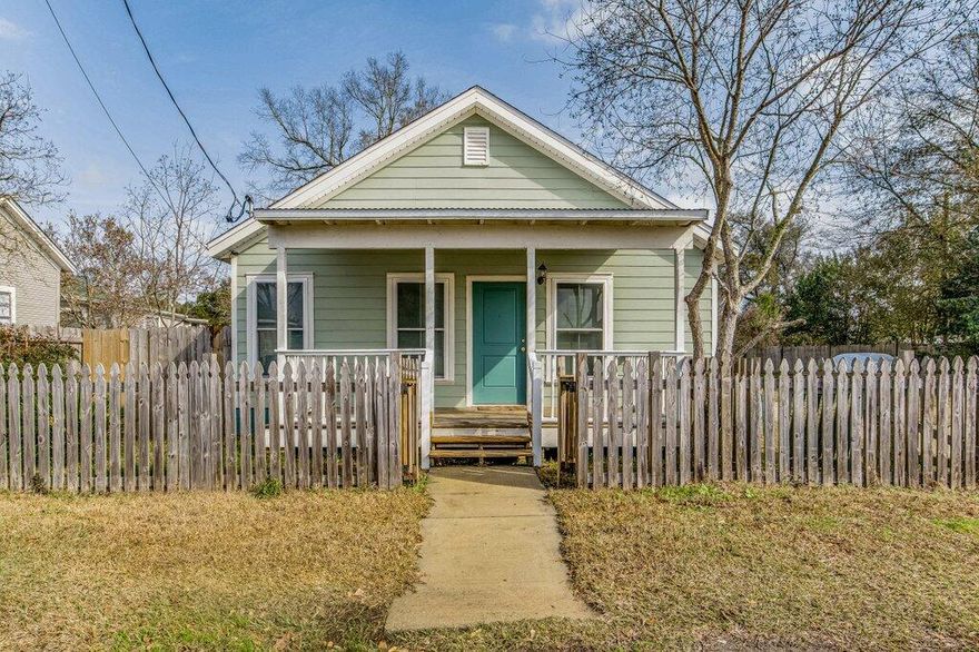 Welcome home to this 3 BDRM 2 BTH craftsman style cottage, nestled on an oversized lot, in historical Century Florida!  Step through the picket fence and up onto a large front porch perfect for a porch swing and a few rocking chairs.  Inside be greeted with warm wood look flooring, neutral colors and open floor plan.  Bedrooms are spacious and back bedroom provides a private full bath.  Large laundry room leads outside to a covered deck area perfect for grilling and entertaining.  Lot is over .36 of an acre and provides multiple fruit trees including lemon, lime, kumquat, mayhaw, popcorn and chestnut.  Huge workshop equipped with power and a shed/animal pen with water.  Home was built in 2018 and meets building code requirements including
