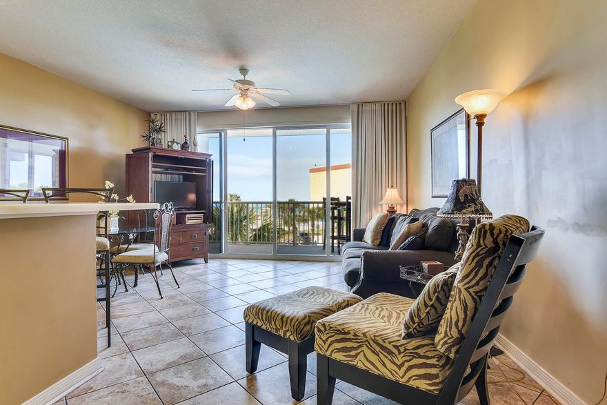 Welcome to Paradise Gulfside 311! Relax in this warm, tastefully decorated, one bedroom, two bath condo located on the 3rd floor with excellent views of the Gulf and pool deck. The Master bedroom features a king size bed, TV, and a private master bath. The bunk hall has one set of twin bunks and is located near the guest bathroom. The family room has a queen sofa sleeper, TV, and of course stunning gulf views. The fully equipped kitchen is complete with side-by-side fridge with water and ice-maker, dishwasher, oven with smooth top range, and an over-the-range microwave. A stackable size washer/dryer is in the condo for your convenience. It also features tile in the living room and a large balcony with poly wood furniture. This condo is a little treasure and GROSSED OVER $35K IN 2017! WOW!