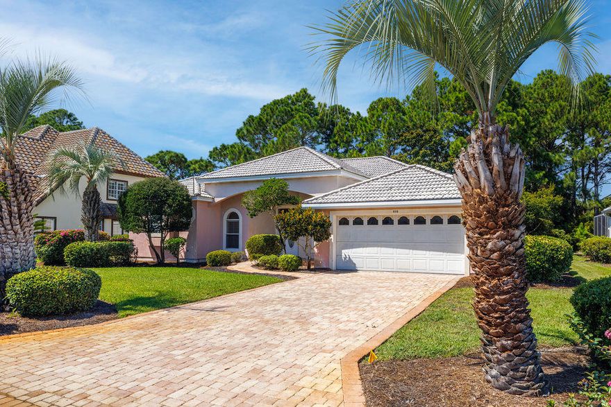 This Custom-Built ''Parade of Homes Award Winner'' offers a great layout and 420 Sq. Ft. of Lanai space that truly brings the outdoors in! Click on the photos to discover the keeping room at the entry complimented by an 'office', a separate family room, formal dining area, and a split-bedroom plan with a Large En-Suite Primary that has a serene view of the tree lined backyard. The home is in an enviable location within the beautiful, gated golf course community of Emerald Bay as it's elevated and there is no flood insurance required. The owner has taken very good care of the property. So...If you are looking to invest in a well-cared for home that has tremendous upside potential and a low HOA Fee...you need not look any further. Come see it today...make it yours...and love it forever