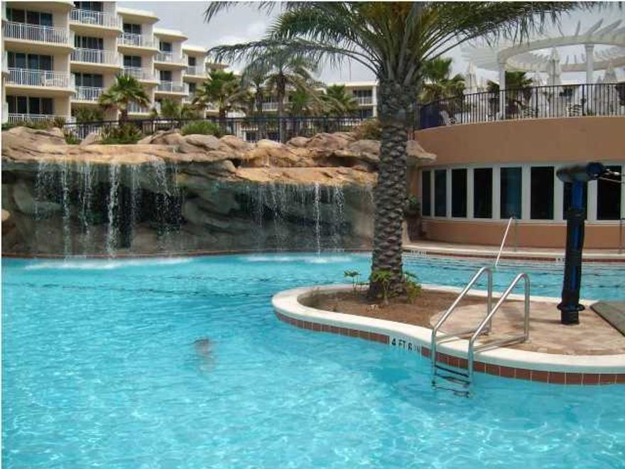 The best of Fort Walton Beach's newest construction offering on a whopping 490' of beachfront! #B306 is a FURNISHED large 1,292 sf B2 plan, 2br/2.5ba with bunks unit in Building B (west building, facing inside the courtyard pools) with $42,006 in 2012 and $37,362 in 2013; $34,305 in 2014 $40,083 in 2015! Nicely designed with both Bedrooms and LR with access onto the balcony which faces the Gulf of Mexico. Take advantage of the extra space and rentability of the bonus bunk room! Enjoy Waterscape amenities and the sugar white sand beaches and emerald green waters of the Gulf of Mexico. This is the only property with this level of amenities large beach front, dune crossovers with 4