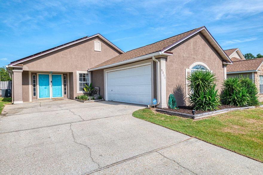 Welcome to Pensacola!  We're offering this beautiful 3 bedroom, 2 bath home in Belle Chasse subdivision. SHOWINGS start Saturday, July 2nd. The side entrance, 2 car garage makes it easy to show off the beautiful landscaping in your yard. The split floor plan offers the perfect privacy setup.  The new LVP flooring throughout is an easy clean, whether you are coming from the backyard fire pit or directly from the sandy beaches.   Yep!   Roof and all major components are great and affordable insurance is obtainable.  Ages of components are in docs tab.   So, come in, cozy on up.  Your perfect home has hit the market!