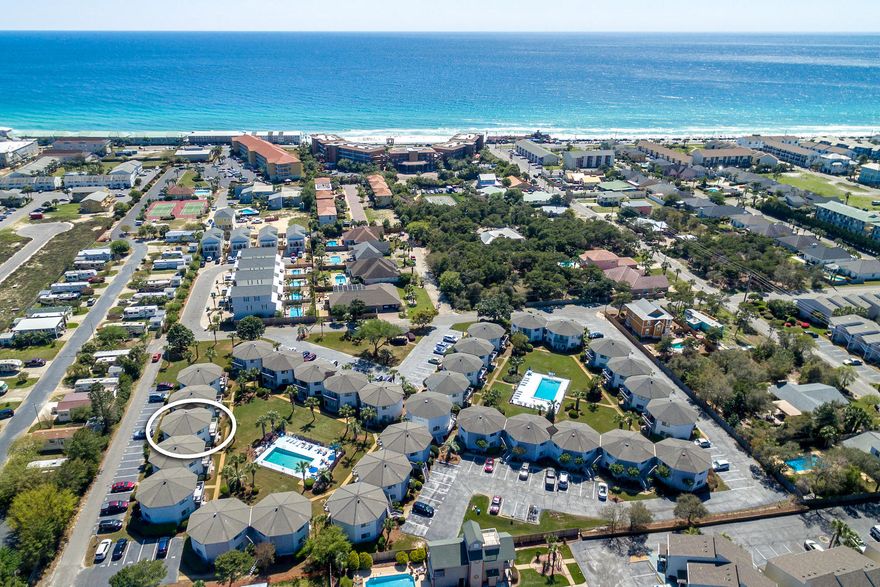 CRYSTAL VILLAGE GROUND FLOOR CONDO OFFERED FULLY FURNISHED AND TURN KEY! OCTAGONAL FLOORPLAN PROVIDES SPACIOUS AND OPEN FEEL WITH EXTRA WINDOWS TO LET THE FLORIDA SUNSHINE IN.THIS UNIT FEATURES LAMINATE FLOORING IN KITCHEN, DINING, LIVING AND TILE IN BOTH BATHROOMS ALONG WITH BRIGHT COLORS AND TROPICAL DECOR. A/C NEW IN 2018. YOU ALSO HAVE A WONDERFUL VIEW OF THE COURTYARD, POOL AND TROPICAL LANDSCAPING. CRYSTAL VILLAGE IS IDEALLY LOCATED JUST 2 1/2 BLOCKS FROM POMPANO JOE'S BEACH FRONT BAR/RESTAURANT AND ADJACENT COUNTY BEACH PARK!