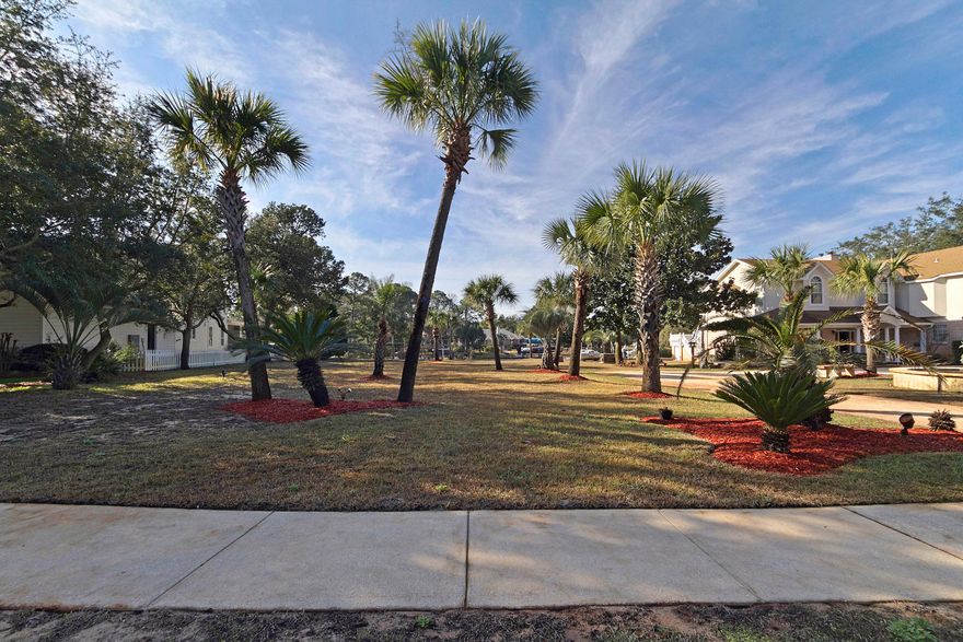 Build your dream home on the wonderful waterfront lot located on Indian Bayou in the heart of Destin. 100ft on the water with a sea wall and lot of pretty palm trees. The home next to the property is also for sale and can to bought as a package the mls number is 721296
