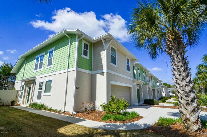 Oh my goodness!! This unit is beautiful and shows how loved it was. You would think it was brand new. This end unit is a rarity in the 'Whisper Dunes' community. Some of my favorite features include large square footage(over 1700)a master bedroom downstairs, a large screen porch, double car garage, a security system and many upgrades. There is a bonus area that can be easily converted to a 4th bedroom. This community has a wonderful pool and picnic area with a kitchenette and grilling area.Whisper Dunes is located on the West-End of the beach. The location is Awesome!Close to the Beach, Carillon Beach,30A, Seacrest and of course Pier Park and Lake Powell. 'Whisper Dunes' offer care free living with a very low association fee. This townhome is truly beautiful.Great opportunity come and see.