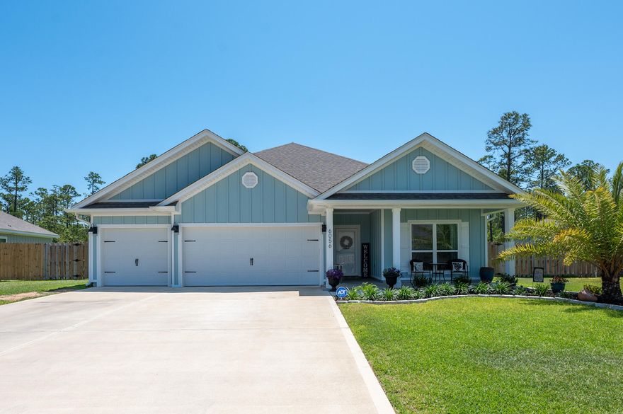 Honey, Stop the car! This is a must see home in Forest Bay Estates! This turn key home is truly better than new in every way and meticulously kept in immaculate condition. This 4 Bed/ 3 Bath Smart Home with a covered patio & 3-car garage features 10 ft Tray Ceilings in Living area & Master, Crown Molding, Luxury VP Flooring, Large Open Concept, Kitchen Island, Breakfast Nook & separate Dining Area, Stunning Granite counter tops in the Kitchen & Baths, ALL stainless-steel appliances including a smart Refrigerator, smooth top Range, quiet Dishwasher, &  large Pantry. Additional upgrades include an upgraded Security System, Storm Door, Full Privacy Fence, Gutters, Back Splash in Kitchen, pull down attic stairs w/ added storage, Upgraded Landscaping & an upgraded Lot w/ conservation behind the home. It's also walking distance to the gorgeous community POOL! Call today for a showing!