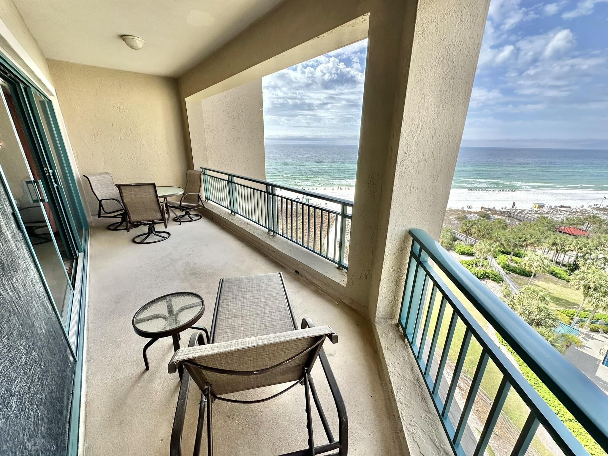 This beachfront 3 bedroom has just been beautifully updated with a new kitchen, new bathrooms, and new flooring. It has been given a coastal feeling with a blue and grey color pallet with soft touches of the beach. Plantation shutters add a classic tone to the windows and you have beachfront views plus views of the bay The guest bedrooms have been extended and hold 2 Queen beds in each one while the primary bedroom has a king bed. There are 2 walk in closets in the primary bedroom along with double sinks in the bathroom.All you will need to begin enjoying the beach thisspring and summer is a bathing suit! This property is ready for a new owner to begin to make lots of memories to last a life time!! Call to see it today!!