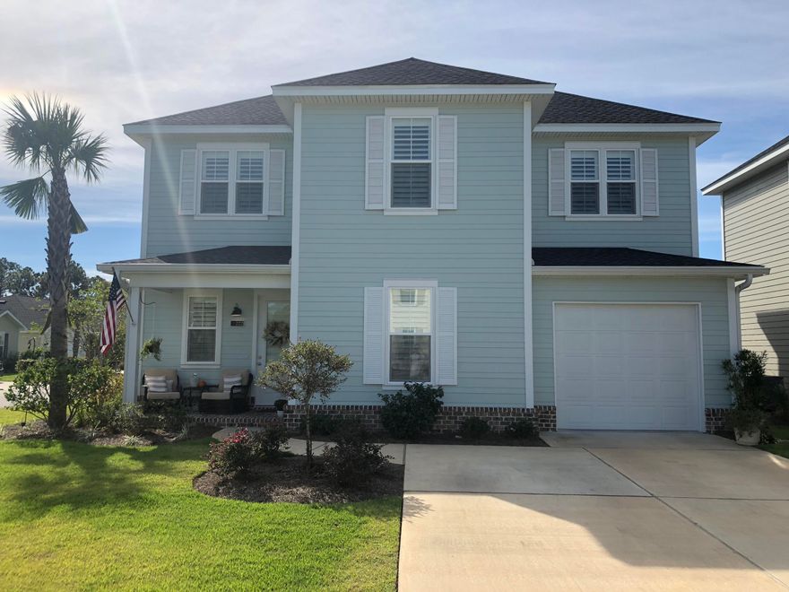 LIKE NEW, RARE 4BR OPORTUNITY ON PREMIUM CORNER LOT IN CHURCH STREET VILLAGE!  Ultimate family floor plan holding 4br, 3.5bth w/a spacious centralized 2nd flr bonus rm & 1 car garage. Shows wonderfully  w/an abundance of natural light or tone it down w/the 4.5'' inch Clear Close Plantation Shutters throughout! Large living area w/a stylish cased opening leading to an offset dining area & lovely island kitchen that adorns Quartz counter tops, soft-close cabinetry, backsplash & all appliances. 1st flr Mstr bdrm is a plus w/the (3) spacious bdrms & large bonus rm on 2nd flr.  LVP Flooring accentuate entire 1st flr & 2nd flr bonus area. HOA fee includes pool, playground, exercise rm, clubhouse & lawn maintenance for ENTIRE community!  Come & see why homes sell so fast in Church St. Village!