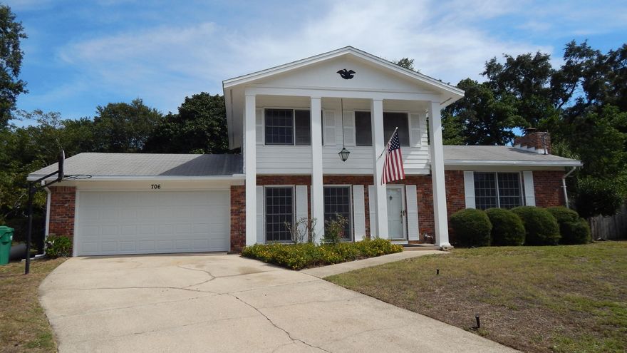 ACCEPTING BACKUP OFFERS!!!! Beautiful Colonial Styled Home with 3 Bedrooms, an Office (on 1st Floor & has been used as a 4th Bedroom!) and 2.5 Baths! The tiled foyer welcomes you to the Formal Living Room w/Fireplace, Dining Room, Updated Kitchen and Bright Family Room/Den! There are several Windows for maximum enjoyment of the large yard that is has several fruit trees. It has an office with a closet (could be used as 4th bedroom,) guest bath, laundry/utility room on the lower level. The Kitchen has recent updates & includes a large Breakfast Bar! The Three Bedrooms and 2 Full Baths on upper level are nicely sized. There is a New Garage door! The 3 yard buildings are spaced to give easy access to gardening tools. Lawn Pump/Sprinklers!