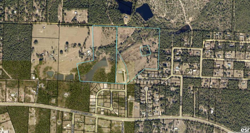 The subject property consists of two adjoining parcels totaling 41.59 acres considered Phase II  of the Hidden Valley Sub-Division.  Phase I consists of 40 Single Family Lots and is  completely sold out.   Phase 2  allows for  up to 120 single family lots spread across 41.59 acres with a beautiful spring fed lake offering an end user or  developer the ability to build water front dwellings.