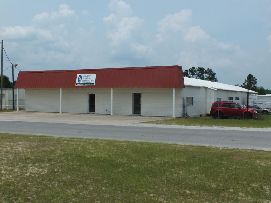 REDUCED, BRING OFFER. This is a great all-in-one environment; office space for admin & sales + space for operations & technicians. Less than 15 minutes from I-10. The entire building is H/C, master security system, internet, reception, 8 offices, 3 restrooms, conference room, kitchen and flex area with rear elevated loading dock. 8'x8' door. 5 A/C units. Metal roof. Entire perimeter chain link fenced. This building is separately metered & can be subdivided conveniently into 2 units; Unit A @ 1,615+/- SF (OFFICE) and Unit B @ 4,300+/- SF (FLEX). Buyer to verify all specifications and information. PROPERTY ALSO FOR LEASE; Units A&B @ $3,500/MO.(MLS 709292).