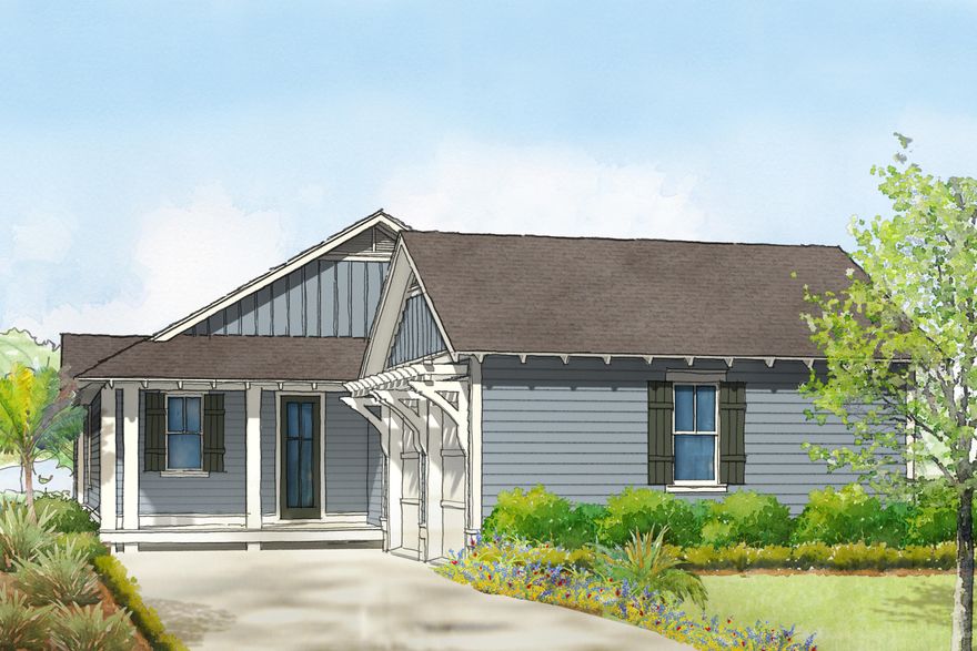 This brand new Huff's Bellis floor plan offers 2,162 sq. ft., 3BR/3BA, with a side entry garage. This home will offer 9' ceilings, hardwood flooring in living area, natural stone Travertine on bathroom floors, and granite countertops throughout. The kitchen will offer stainless appliances with a gas range. The Laundry room has cabinets and a laundry tub. As part of the Amenity fee homeowners have access to the Village Commons Pool & Fitness Center and Lake Powell Dock; UNLIMITED golf with no green fees (cart fees apply) at the Origins Golf Course; and 15% Discount on all food/bev at Fish Out of Water and Gathering Spot & Sushi Bar (both at the WC Inn). Ask your sales Agent about St. Joe Club & Resorts membership opportunities.