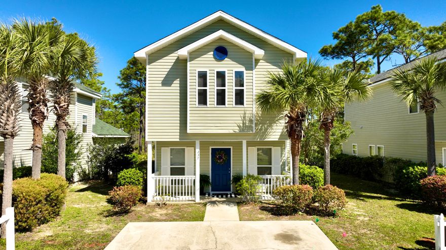 &#127796;Your Coastal Retreat Awaits! &#127796;Welcome to this beautifully refreshed Florida Cottage, perfectly tucked away behind Sacred Heart Hospital, off Mack Bayou, a bike ride to the Bay, minutes to the beach. This gem boasts a freshly painted interior & new LVP flooring, creating a light, bright flow of ambiance throughout.The well-appointed kitchen is a showstopper, featuring sleek white granite countertops, a stylish black designer sink,& eye-catching modern blue lower cabinets. The open-concept dining and cozy den invites you to gather & relax. Primary Suite is conveniently located on the Main Level offering convenience and privacy. Upstairs, two spacious bedrooms boast generous walk-in closets, making storage a breeze.Resort-Style Amenities & Easy Living from a sparkling pool to a dog Get Ready to hit all the main attractions attending vibrant Baytowne festivities, Silver Sands Shopping, The Grand Theatre and Destin's world-class golf courses. Location to Sacred Heart and Dr Facilities is convenient. Nature enthusiasts will rejoice with the close proximity to Topsl State Park and, the world's most beautiful beaches. Don't miss the chance to schedule a viewing today! A Place where you can become part of a community. 
No short term rental, less than 6 months.