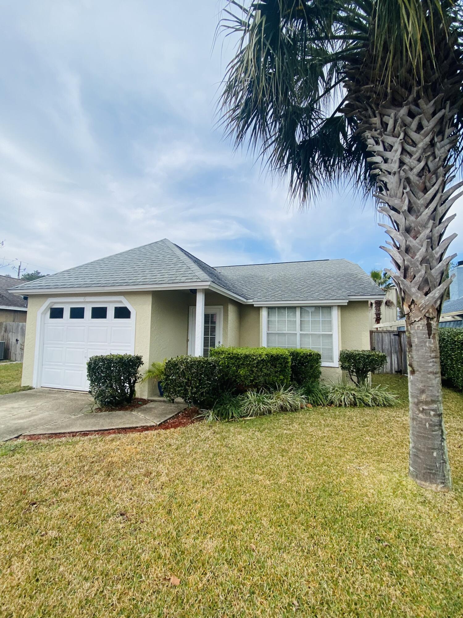 This is a French provincial architecture, that has been very well maintained. It is beach living in the heart of Destin. This 2 bedroom 2 bath home with spacious living areas is perfect for a new homeowner or investment property. The backyard is adorable and has enough room to accommodate outdoor grilling, dining, and entertaining. The bathrooms have been recently updated. This property will not last long. Buyer to verify all important Details.