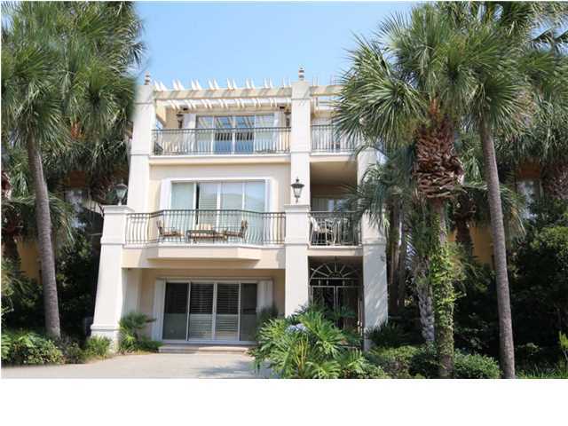 PARADISE FOUND!! Direct views of the gulf combined with top notch accommodations ensure you and your guests the BEST OF THE BEST experience in this wonderful place called paradise!! This newly remodeled beach house is located in one of the most exclusive gated communities in the entire area - Destiny By The Sea. The house is a two minute walk to the pool and a three minute walk to the beach - walk straight out your front door through your private courtyard and you will see the pool to the left and the beach access directly in front of you...what could be more convenient? Owners and guests alike love this feature! The floor plan is very open with the living, dining and kitchen areas flowing together. One of the best features of the property is the 20'x20' guest suite on the first