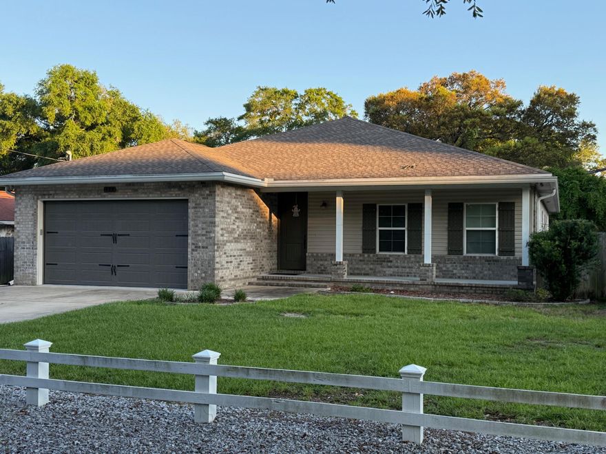 Craftsman Charm Meets Coastal Convenience! Welcome to 425 Baywood Drive, a stunning all-brick home tucked away in the highly sought-after Baywood Estates neighborhood of Niceville, just steps from the serene shores of Rocky Bayou. This thoughtfully designed 4-bedroom, 2-bathroom residence offers 2,174 square feet of beautifully appointed living space, blending modern conveniences with architectural touches situated on a generous 0.38-acre lot.Recently built in 2019 and set on a quiet street only 0.2 miles from a public boat ramp on Edrehi Drive, this gorgeous home is perfect for water lovers seeking easy access to boating, paddleboarding, or sunset cruises on the Bayou.Step through the paneled foyer into the open concept floorplan featuring 9' ceilings, expansive living areas and a show-stopping kitchen complete with quartz countertops, large island, breakfast bar, coffee bar station, and a spacious walk-in pantry. Adjacent to the kitchen is a well-sized laundry room for added convenience. The private owner's suite is a true retreat, boasting a spa-like en suite bath and an incredible 11'x6.5' walk-in closet. Three additional oversized bedrooms provide ample space for guests, a home office, or family living. 

Enjoy Florida's year-round sunshine with multiple outdoor living spaces, including a covered back porch, open patio, and charming wooden pergola with swing, perfect for morning coffee or evening gatherings around the firepit. An 8-foot privacy fence borders the rear of the backyard oasis, with 6-foot side fencing, while smart irrigation and rain gutters keep your lawn looking lush with minimal effort. 

Other features include an oversized approximately 500-SF, 2-car garage, no HOA (bring your boat or RV!), and close proximity to top-rated schools, Publix, Starbucks, 3rd Planet Brewery, and more. Convenient commuting distance to Eglin AFB, 7th Group, Hurlburt Field AFB, and only 15 minutes from the white-sand beaches of Destin.

If you've been searching for style, space, and coastal convenience, 425 Baywood Dr delivers it all. Schedule your private showing today!

