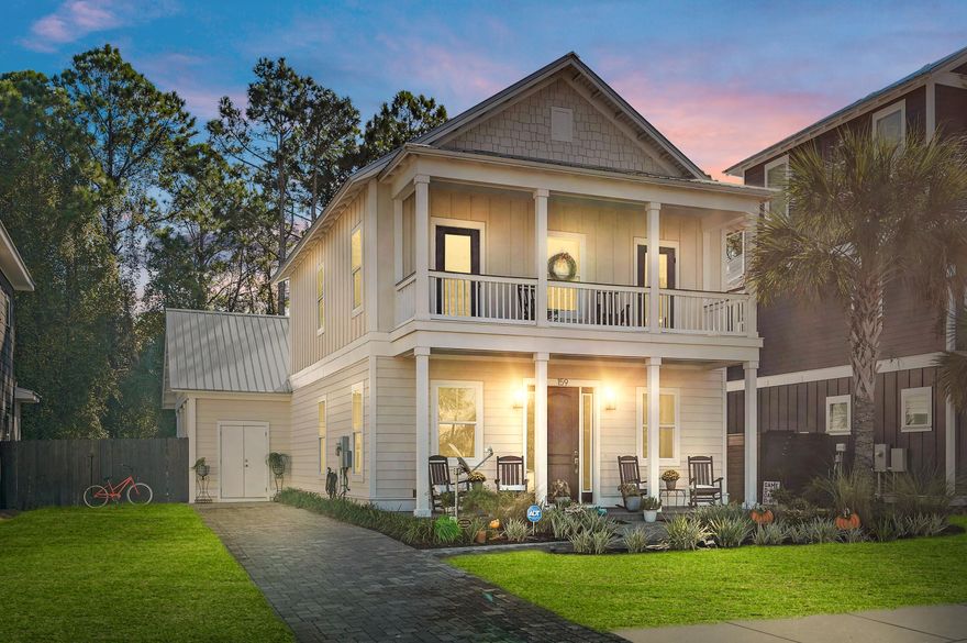 MOTIVATED SELLER!!!Welcome to this breathtaking two story home, ideally situated in the exclusive, gated community, of Frangista Beach. This one owner home has NEVER BEEN RENTED! At 2,340 square feet, the home offers four bedrooms, two and a half baths combining ample space with coastal elegance.Step into an inviting layout with seamless flow from the living areas, including an indoor bar area with wine fridge.  The primary bedroom on the main floor offers privacy and ease, while additional bedrooms on upper levels provide comfort for family or visitors. There is a wonderful outdoor space perfect for relaxation or entertaining guests.This ideal location is just a half-mile from the sugar-white sands of the Emerald Coast, granting you easy access to beach activities, dining, and shopping. Call today for your private showing!

***Fully furnished with exclusions. (See documents)
All information is deemed reliable; however, interested parties should verify all important data and details independently***