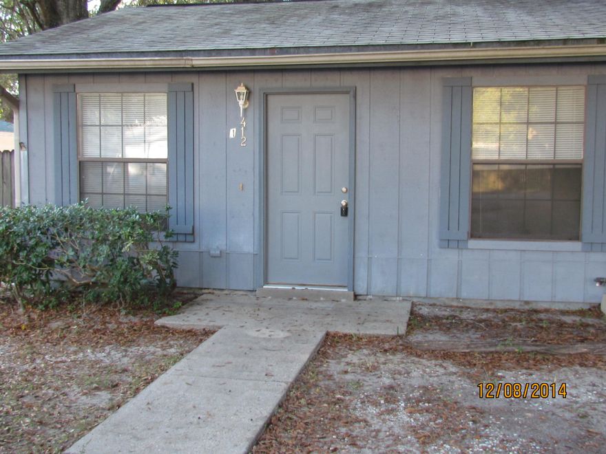 Affordable central Niceville living. 2 bedroom, 1 bath duplex home. Fresh paint and new flooring. Shady parking area at front of unit, fenced back yard. Convenient to Northwest Florida State College, and Eglin Air Force Base. Sorry, no pets and no smoking allowed. Anyone 18 or over wishing to live in the property must fill out an application and be on the lease. Available February 2, for $750/month. Call now for your viewing appointment.