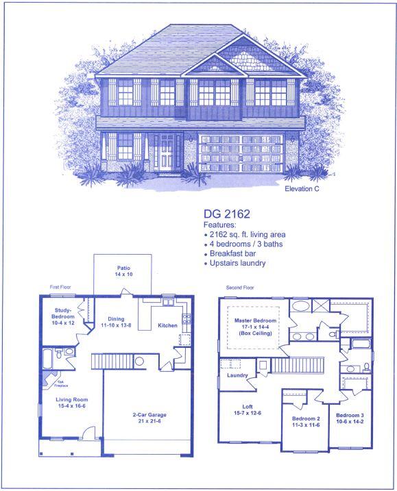This is a 2 story 2162 sq ft Craftsman home featuring 4 bedrooms and 3 full bathrooms.The master and 2 other bedrooms are on second floor where you will also find the laundry room. The floors have been upgraded throughout with carpet in all bedrooms. There is granite in the kitchen with matching formica in the bathrooms. There is a 14 x 10 open patio in the back. The exterior is 4 sided brick with fully sodded yard and sprinkler system.This home sits on a premium lot 0.37 acre in size.