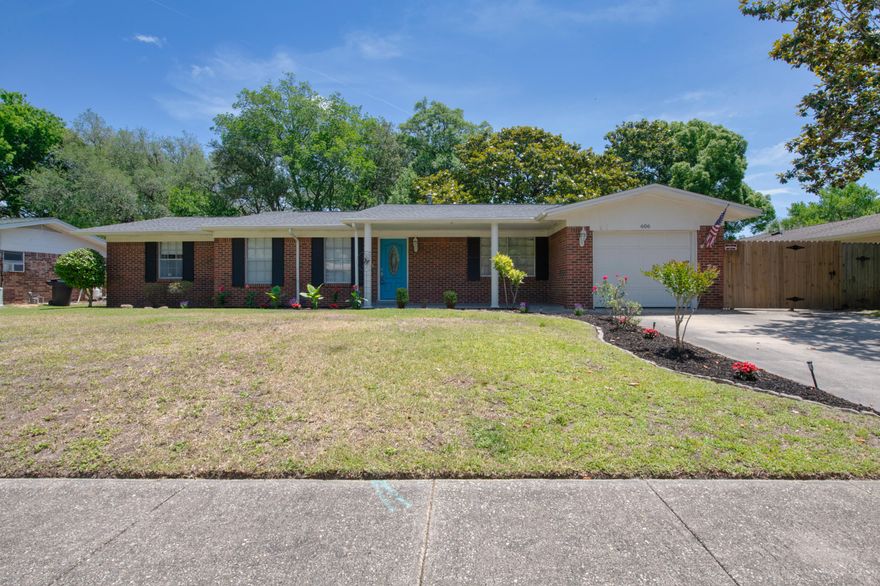 New Pictures Coming Soon! Welcome home to this beautiful and updated home in the sought-after Kenwood community in Fort Walton Beach. As you enter the driveway, you'll fall in love with the meticulously landscaped yard and sizable front porch. As you walk in you are immediately greeted by a large family room to the left and a large formal dining area to the right. Venture further into the house and take a right into your newly updated kitchen equipped with Stainless steel appliances and granite countertops! Your kitchen opens up into another family room with a cozy fireplace. Take a walk through your sliding glass doors and you'll find yourself outback standing under your large covered patio with a perfectly sized backyard for your gardening needs and plenty of room to entertain. Walk back inside and head back down the hallway to find your three sizable bedrooms. Both bathrooms have been upgraded to include a custom stand up shower in the master bedroom. This home won't last long! Schedule a showing today!