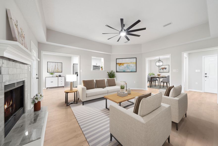 Indulge in this completely refurbished abode in Shalimar, showcasing a 2024 roof, 2018 air conditioning system, and 2013 hot water heater. Updates encompass a sleek new kitchen with granite countertops and stainless steel appliances, revamped bathrooms, brand new floors, and freshly painted surfaces with contemporary texture and paint.