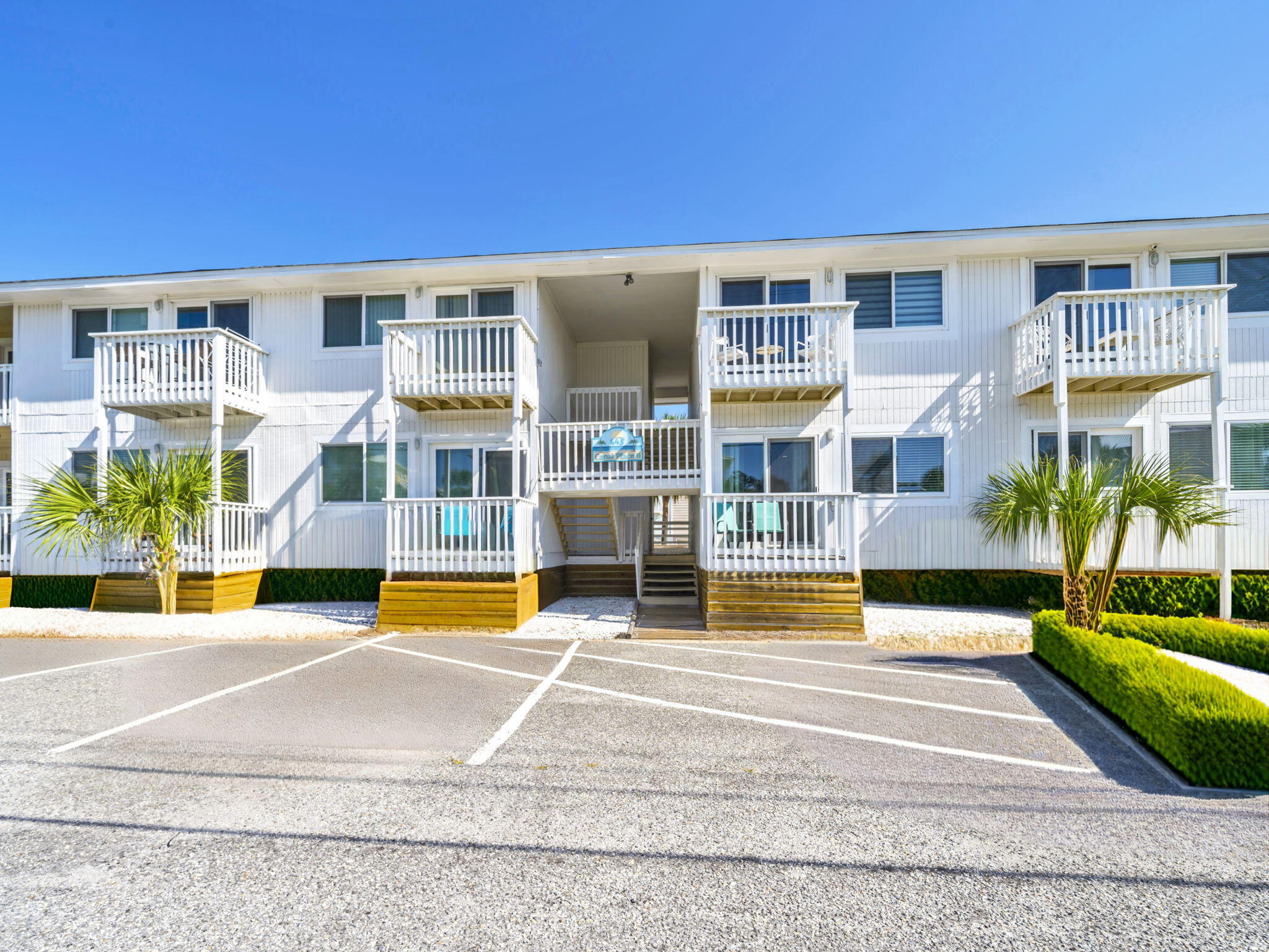 Freshly updated with new paint and flooring, this one-bedroom, one-bath condo in the heart of Holiday Isle offers an excellent opportunity for renovation and personalization. The functional layout includes a private balcony that can be accessed from both the living area and bedroom, providing the perfect spot to enjoy the coastal breeze. Ideally located between the Gulf of Mexico and Destin Harbor, the condo is within walking distance to the beach, boating, dining, and shopping. Whether you are seeking a vacation retreat, a full-time residence, or an investment property, this unit offers endless possibilities. Rarely does an opportunity come along to update a property in one of Destin's most desirable neighborhoods and truly make it your own.