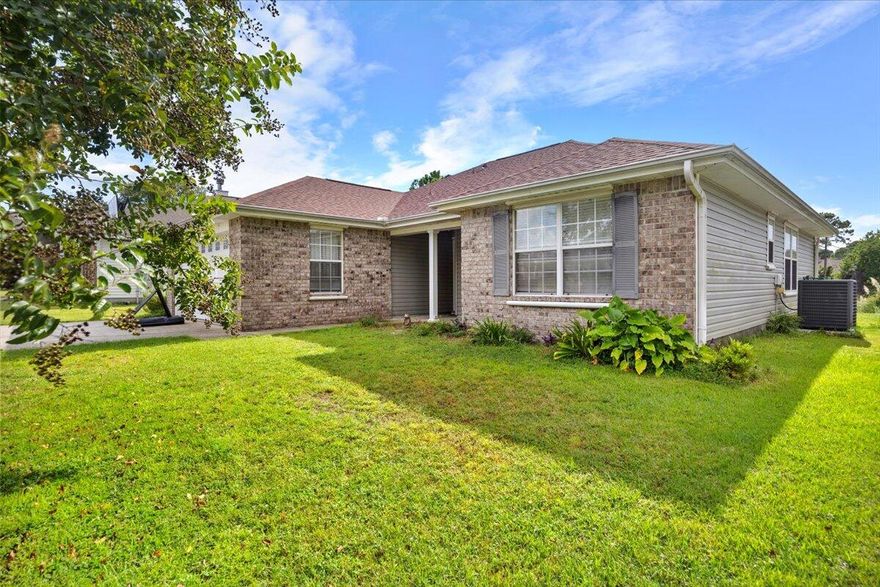 Rare find at this price in Gulf Breeze! With good bones, fresh essentials, and endless potential, this 3 bed, 2 bath home is ready for your vision. Enjoy a new roof (2022), new AC (2024), and PAID solar panels for huge energy savings. The open split floor plan, serene lake view, and spacious backyard create the perfect canvas. The converted garage adds versatile space for a gym, office, or game room--or easily convert it back. Just minutes from the bay, stunning white-sand beaches, and a community park, this opportunity won't last. Schedule your showing today!