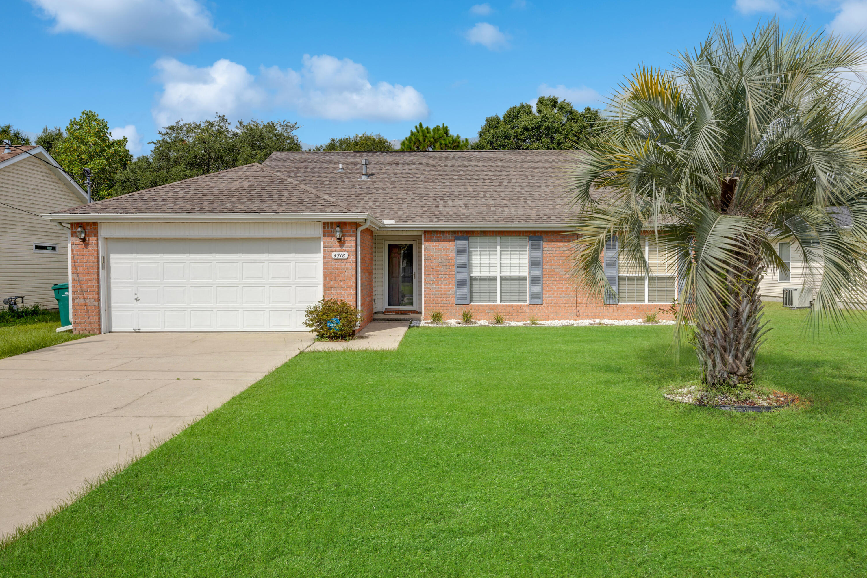 Don't miss out on this beautiful 4 bedroom 2 bath home located south of I-10. When entering the home, you will notice the large living room with plenty of natural light and beautiful hardwood floors throughout the living, kitchen and dining area. Take a walk down the hallway to the owner's suite and the three additional bedrooms. The fenced backyard is level and ready for entertaining especially with the oversized patio. Roof replaced in 2018, HVAC replaced in 2022.