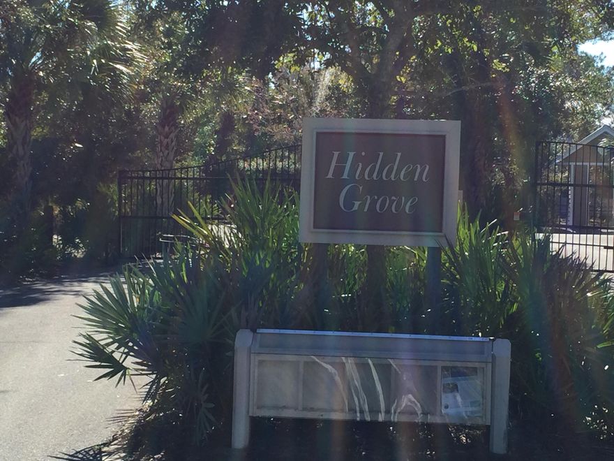 Hidden Grove...One of the best kept secrets in Santa Rosa Beach! Beautiful gated community in a picturesque setting filled will natural vegetation such as Magnolia Trees, Palmetto Palms and wire-grass. Community pool and pavers compliment this development and provide a tranquil setting for those to enjoy. A 5 minute walk to the bay or bayous, this community is also in very close proximity to Sacred Heart Hospital, Grand Blvd and the western intersection of Hwy 30A. This rental restricted community is growing as we speak, and has a stable appreciation rate. One of the true hidden gems along the coast. No build out time required. If you're looking to build, but don't want to spend half a million to do so, you must look here!