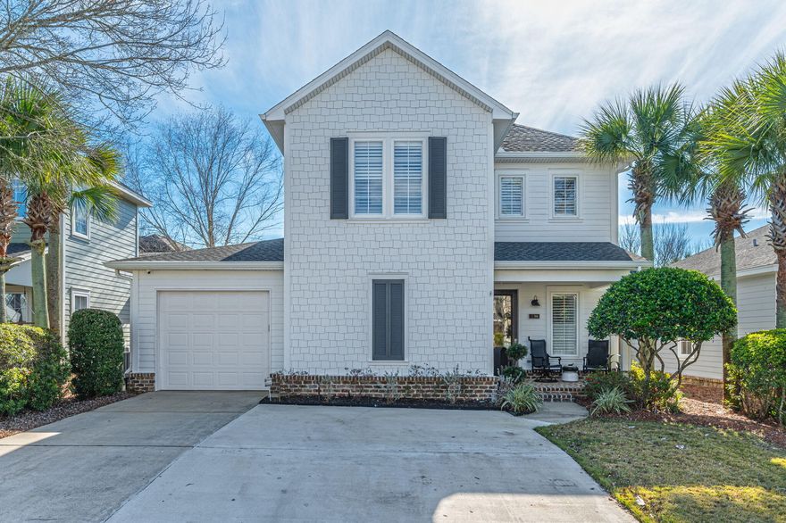 This newly renovated, FULLY FURNISHED 3-bedroom, 2.5-bath home is nestled in the charming Church Street Village of Santa Rosa Beach. The home boasts modern updates, including a newly enclosed bonus room off the living room, perfect for a home office, playroom, or additional lounging space. The open-concept living area is designed for comfort, with a seamless flow. The home's thoughtful updates extend to all-new fixtures throughout, giving the space a fresh and contemporary feel. With a focus on both style & functionality, this home is perfect for anyone seeking a move-in ready property. The master suite is located on the main floor and includes an ensuite bath for added privacy and convenience and features a double vanity, towel warmer, tiled walk-in shower and walk-in closest. Located just off the kitchen is the laundry area & a half bath that is an added convenience for guest. The home's layout includes two well-sized bedrooms upstairs, which share a full bathroom. Both rooms feature built-out closets, offering ample storage and organization. The garage is a now equipped with built in storage and is climate controlled. As you head outside the new improvements include gutters, landscape lighting, expanded driveway which can now accommodate 3 vehicles, and a new expansive paver patio which expands along the back of the home. Every detail, from the new fixtures to the custom paver patio, has been carefully designed to create a serene and inviting atmosphere, making this home a true standout in Santa Rosa Beach. Church Street Village amenities include a community pool, Fitness Center and Playground! This property is located just 2.5 miles from Ed Walline beach access, 1.5 mile to Publix and surrounded by great local dining options.