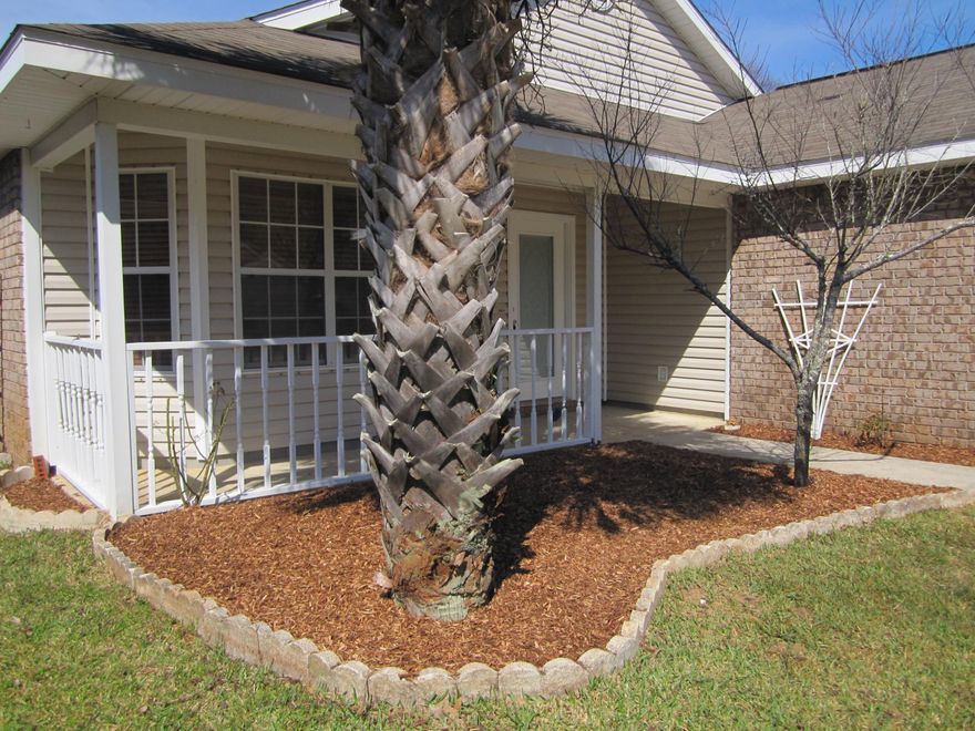 HUGE PRICE REDUCTION!!! - GREAT LOCATION and FOUR BEDROOMS plus NICE curb appeal make this house a real winner! Beautiful 4 bedroom home in Emerald Village that is close to everything the area has to offer. Tiled entry opens to dining room with a beautiful engineered wood floor with a bay window. The spacious kitchen features all appliances and a walk in pantry. The living area features a fireplace and plenty of room for your family and friends. A nice feature of this home is the split floor plan that allows the master bedroom and bath to be separate from the other three bedrooms. The master bath has a double vanity and garden tub with separate shower. The house comes complete with hurricane shutters. Home Warranty being offered. Make your appointment today to see this lovely home NOW!