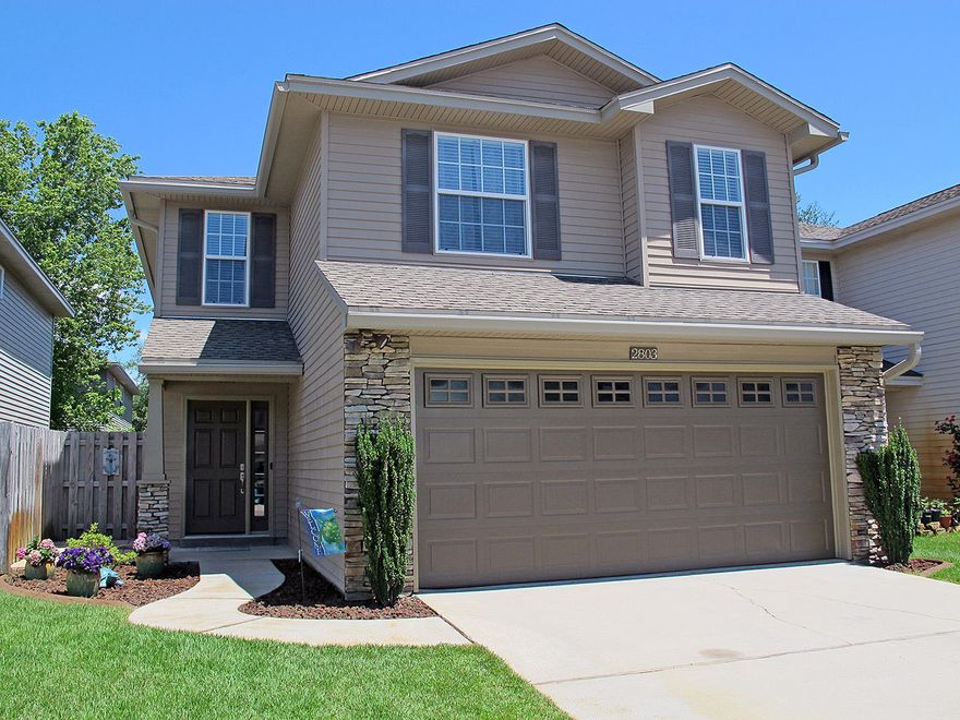 Charming two-story 3/2.5 in the Summerwood subdivision of Shalimar! Nearly 2000 square feet provides plenty of living space for entertaining or relaxing. This home has special features that others in the neighborhood do not: a screened in Florida room in the back and a small uncovered patio for your barbecue; crown moulding in the living area; and one of the largest backyards in the neighborhood (but still easy to manage). Located a short drive from Eglin AFB or the back entrance to Hurlburt Field, it's perfect for a quick commute or jaunt to our beautiful Emerald Coast beaches.
A cheery foyer and entry hall greet you as you enter, opening out to a large great room with plenty of space for living, dining and cooking. Keep reading for more information... Updated light fixtures provide personality, and you would swear those floors are hardwood except that they are durable tile. The modern kitchen features granite counters, stainless appliances, a breakfast bar and attractive wood cabinetry with lots of storage, including a wide pantry in the laundry room with wood shelving, an upgrade from the original wire organizers. A pretty half-bath with a newer vanity adds convenience.

Out the french doors is the Florida Room, extending your living space indoors and out for gatherings. It's also a perfect place to enjoy your morning coffee or favorite beverage while watching your kids or fur-babies play. Or just reading a book and listening to the grass grow. A lawn pump and sprinkler system provide easy maintenance.

Upstairs are three spacious bedrooms separated by a large sitting area big enough for a desk as well. The master bedroom is nearly 200 square feet, which does not include the huge walk-in closet. The master bath features an oversized tub/shower, cultured marble dual vanities with plenty of counter space, and a separate toilet room. The other two bedrooms are sizable as well, with a jack and jill bath in between. One bedroom even has a light string edging the ceiling that changes colors at will, which the sellers can convey or remove according to the buyer's preference.

The windows are not only dual-paned, they are impact resistant. Off the entry hall, a "Harry Potter" storage closet under the stairs provides lots of space for Christmas decorations, documents or whatever you need to squirrel away in perpetuity. The sellers added cupboards in the laundry room above the washer/dryer hookups as well. Buyers should verify measurements and all other details deemed important. Don't wait to schedule your showing this one won't last!