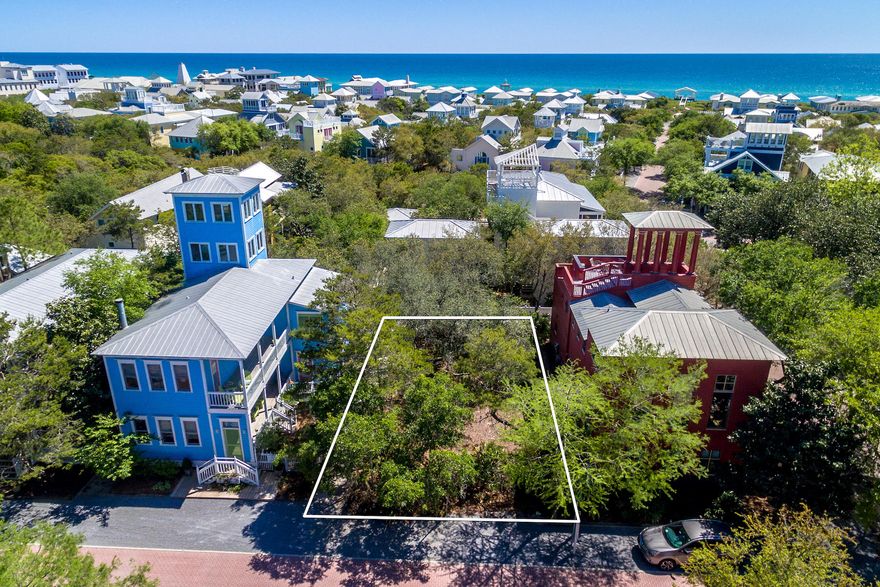 Custom design and build your Seaside home on one of the last remaining lots in Seaside. The community of Seaside was hailed byTimemagazine as perhaps the most astounding design achievement of its era. It was also named 2015 Best Family Beach from the Travel Channel, was named the Best Beach on Earth for families by Travel + Leisure magazine and included in USA Today's ''Top 10 Best Beach Towns in Florida (2013) by Dr. Beach. The holiday town was also the primary filming location of the classic movie The Truman Show. Red House next door also available for purchase to create a family compound. Add another cottage and or pool with gardens.