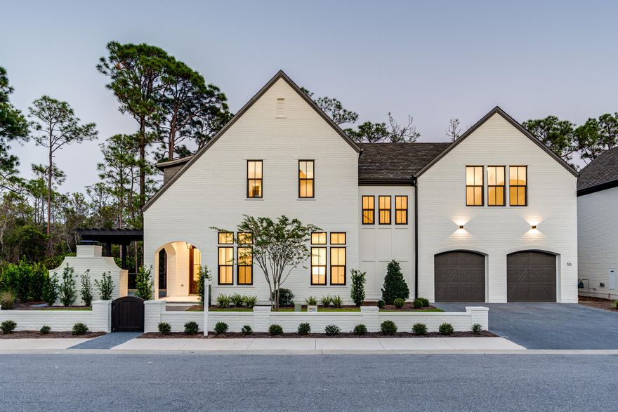 Welcome to your dream home in the coveted RidgeWalk community of Santa Rosa Beach! This stunning new construction at 386 RidgeWalk Circle offers the epitome of luxury living, with only four new homes left available.Nestled within this prestigious community, you'll enjoy not only luxurious living but also unparalleled convenience. RidgeWalk boasts close proximity to the pristine beaches of South Walton, with just a short stroll to the shoreline for days filled with sun, surf, and relaxation. Additionally, you'll find yourself within walking distance to the beloved shops and restaurants of Gulf Place, where you can indulge in coastal charm and culinary delights at your leisure. Step inside to discover the sought-after Burgundy floor plan, boasting a spacious layout with a convenient oversized 2-car garage. This home features 3 bedrooms, each with its own en suite bathroom, providing ultimate comfort and privacy for you and your family.

The heart of the home is the inviting living room, complete with a cozy linear fireplace adorned with a charming painted brick accent wall behind. Entertain guests in style in the gourmet kitchen, which showcases a large accent island, premium Woodharbor cabinets extending to the ceiling, and upgraded Cambria Berkshire Brass countertops. Admire the exquisite detail of the Duchess marble backsplash while cooking with top-of-the-line Fulgor Milano appliances, including a panel-ready refrigerator and freezer.

Adjacent to the kitchen, the bright dining room boasts a brick accent wall. From the kitchen you can seamlessly stroll to the covered porch with an outdoor kitchen, perfect for alfresco dining. Enjoy the paver patio and fenced backyard, ideal for relaxing or hosting gatherings with friends and family.

Upstairs, retreat to the luxurious primary suite featuring a vaulted ceiling with lap and gap white finish, cedar beam accent, and a custom walk-in closet by Tailored Living. Indulge in the spa-like primary bath, complete with dual sinks, a crushed stone tub, and stunning wooden-look  24x48 maple ribbon tile all on 3 walls.

The upstairs landing offers convenience with a wet bar including a sink and beverage fridge, making it effortless to enjoy your morning coffee or evening refreshments. Additional highlights include a spacious laundry room with ornate 9 x 9 tile and ample storage cabinets, designer lighting throughout, upgraded wood floors, and exquisite champagne bronze plumbing fixtures and door handles.

The RidgeWalk community provides the peace of mind of gated security and rental restrictions, ensuring a tranquil and exclusive living environment. Whether you're seeking a permanent residence or a vacation retreat, you'll appreciate the serene atmosphere and sense of community that RidgeWalk offers.

Don't miss the opportunity to experience the best of Santa Rosa Beach living in this exquisite home. Schedule your showing today and discover the ultimate blend of luxury, convenience, and coastal charm at 386 RidgeWalk Circle.