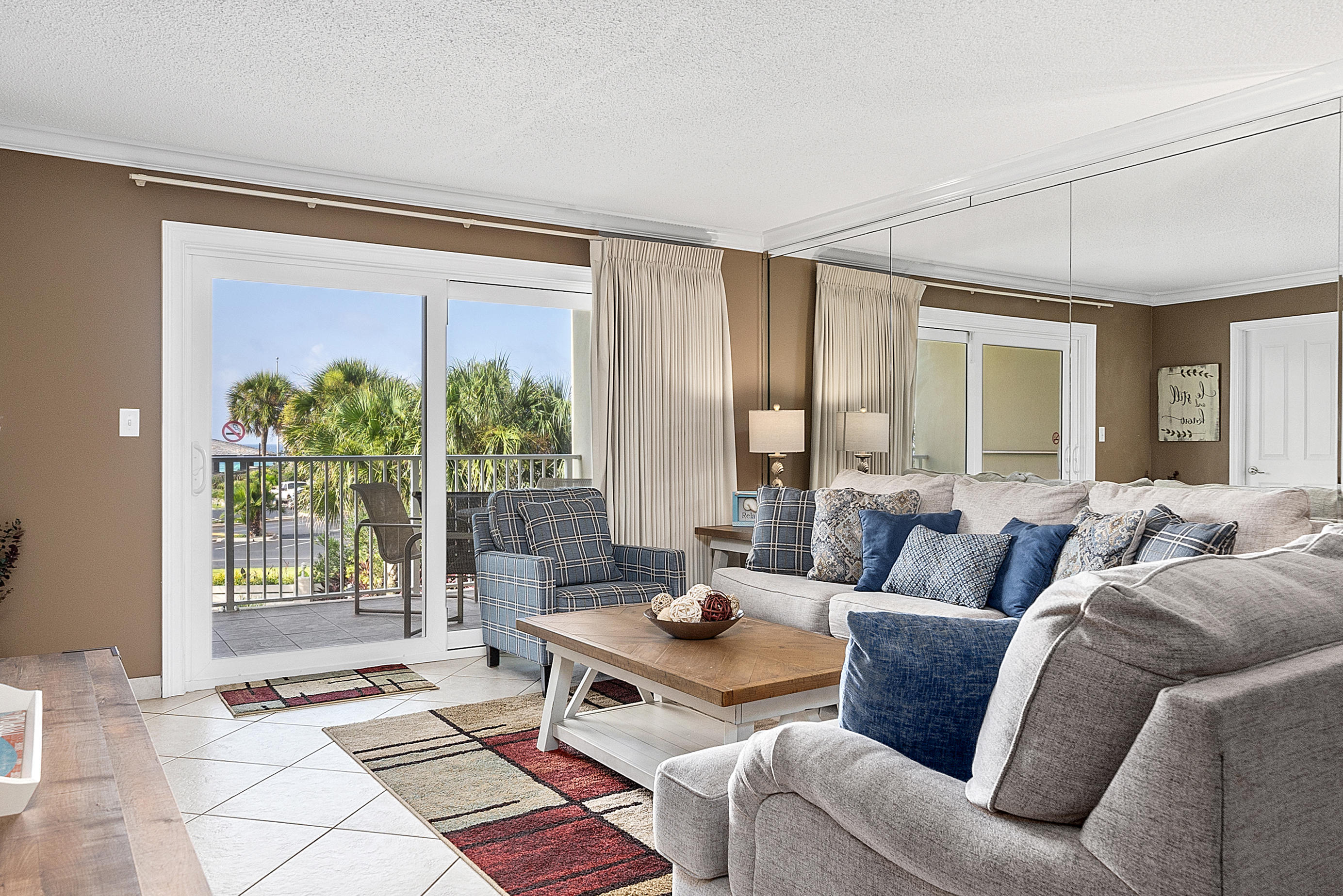 STOP LOOKING! YOU WON'T FIND A BETTER BEACH FRONT DEAL IN DESTIIN!!!This is a stunning updated 2-bedroom 2-bath Gulf front unit! Turnkey ready for the rental season. New kitchen, granite counter tops, stainless steel appliances, new paint, and beautiful furnishings throughout the unit. GREAT investment opportunity with a strong rental history. This condo is offered fully furnished and it could serve as an excellent 2nd home or rental property.