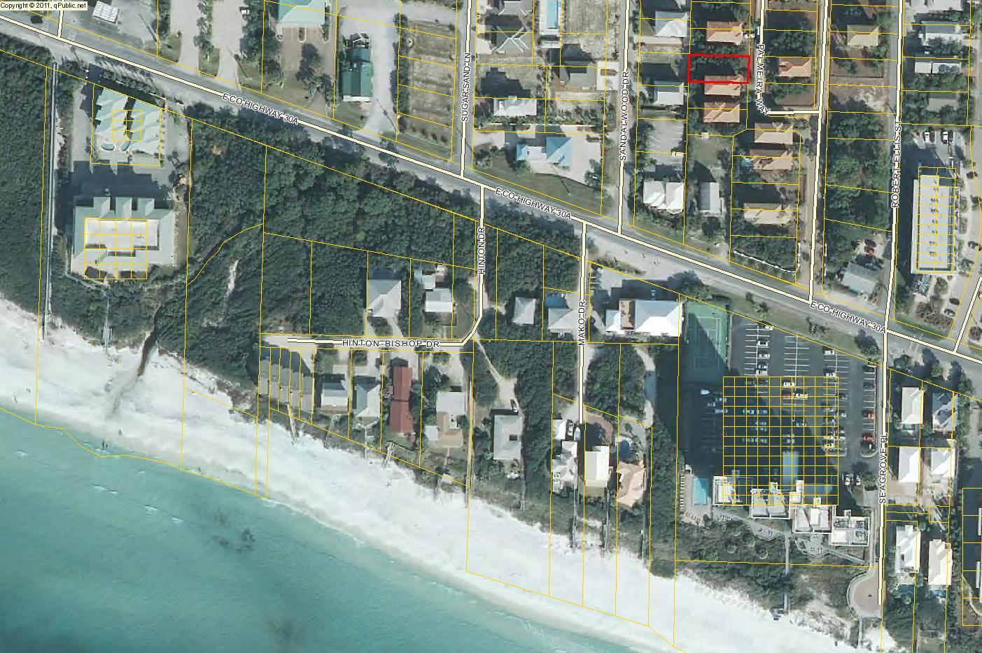 Palmeira Villas at Seagrove Beach is an exclusive gated, quaint neighborhood with beautiful Mediterranean-style homes, brick-paved streets, decorative streetlights and lush landscaping. This well maintained community is located on Scenic Highway 30A directly across from a public beach access and is walking and biking distance to Seaside, all the shops, art galleries, world class restaurants, art and music festivals. Low association dues and no build-out time.