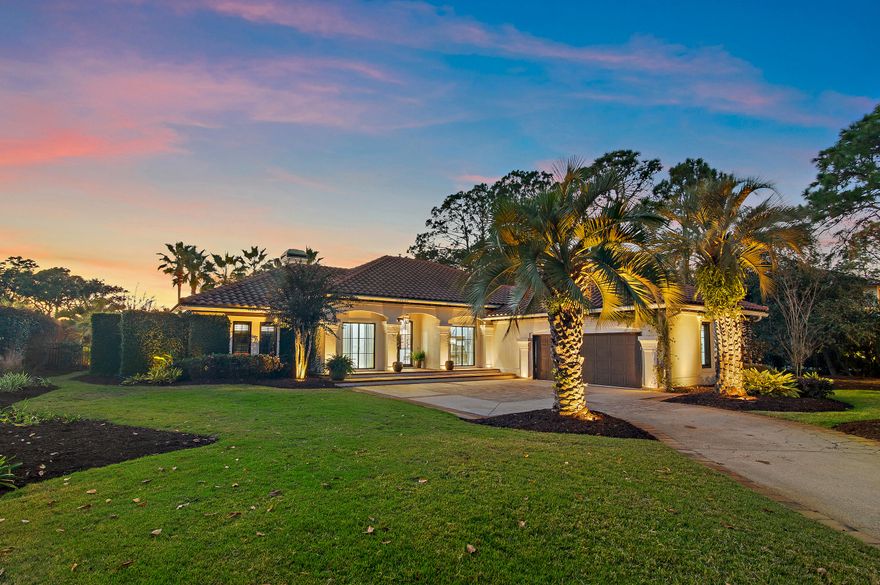 Welcome to a home that effortlessly blends timeless design with modern luxury--a completely reimagined, magazine-worthy single-level retreat in the heart of the Sandestin Golf & Beach Resort(r). Every inch has been lovingly renovated, elevated, and thoughtfully curated with craftsmanship you feel the moment you step inside.This is not your typical home--this is a stunner.The showcase kitchen is a chef's dream, featuring:Sub-Zero top-of-the-line refrigerator + full Sub-Zero wine refrigeratorWolf microwave La Cornue stove--a centerpiece of both performance and artistryCustom cabinetry, designer lighting, oversized island, and exquisite stone selectionsThe open-flow living and dining spaces are bright and inviting, anchored by walls of windows framing a lush rear yard. The primary suite is a sanctuary all its own with:
"	A spa-inspired bathroom
"	Private outdoor shower
"	Direct views of manicured landscaping and the pool
This outdoor space is in a league of its own:
"	Custom heated pool + spa
"	Waterfall feature and lush privacy landscaping
"	Expansive outdoor kitchen with grill, refrigeration, ice, and entertainment area
"	Covered living area with TV and fire feature
"	Multiple lounging zones designed for year-round enjoyment
Home Features & Highlights
"	Single-level living 
"	Oversized garage
"	Selling mostly furnished 
"	Located on the Raven Golf Course
"	No short-term rentals alloweda peaceful, private residential neighborhood
"	Stunning hardwood floors
"	Beautifully updated bathrooms and spacious guest suites
Located in Sandestin Golf & Beach Resort??:
"	Grand Blvd 1.5 miles, Baytowne Wharf 1.2 miles -dining, shopping & entertainment
"	Beach access, marina, golf, tennis & pickleball- all within the gates
"	Resort nature trails, walking paths, and golf cart lifestyle conveniences
This is coastal resort living at its finest.
