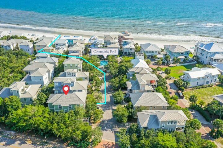 Welcome to 15 S Ryan Street; this adorable 4 bedroom, 3 bathroom home defines the 30a lifestyle. Perfectly located on 30a and positioned on a large corner lot in the Summers Edge subdivision, this Florida cottage is perfect as a primary residence, vacation rental, or second home! Recently remodeled, this home features all-new cutting edge finishes and appliances. The first floor features an open-concept main floor, spacious living area, dining area, and kitchen with breakfast bar. Head upstairs to the second floor, which features three bedrooms- which is capable of sleeping 10 guests comfortably. This home also features driveway parking and street parking, with a total of 4 parking spots. Walking distance from the community pool, and deeded beach access.