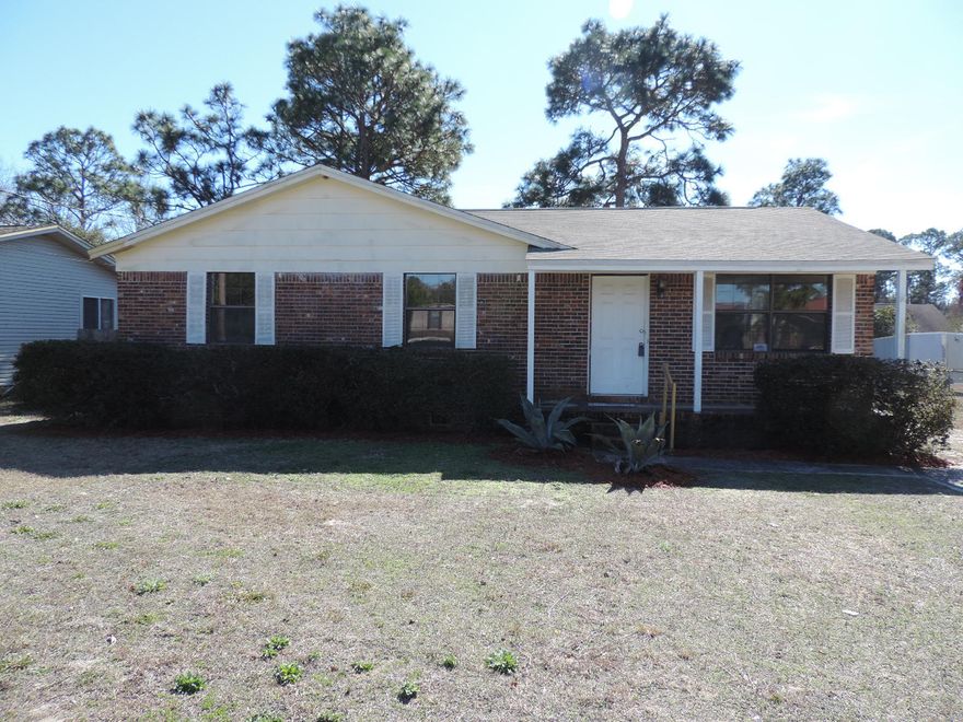 All Brick home on large lot that is convenient to Hurlburt AFB, shopping, restaurants and the Beautiful Beaches of the Emerald Coast!. Brick home that has been Freshly Painted throughout the interior of the home and New Flooring throughout entire home! Plenty of room for parking boats, cars, etc. Large shed in backyard for storage of other toys or yard machines. Large Florida Room overlooks the huge backyard. Come see this little beauty! This is a Fannie Mae HomePath Property.