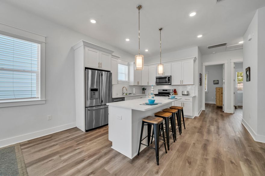 $10,000 TOWARDS RATE BUY DOWN!! OR SELLER FINANCING AVAILABLE! Welcome Home! This stunning 4-bedroom, 4.5-bathroom property nestled in the serene neighborhood of Serenity at Dune Allen, located along the beautiful and famous highway 30A. This magnificent property, built in 2022, boasts the epitome of luxurious living, while offering the perfect blend of comfort and elegance. As you step into this beautiful home, you'll be greeted by a spacious and inviting living area, perfect for entertaining family and friends. The state-of-the-art kitchen features modern appliances, exquisite countertops, and ample storage space, making it the ideal place to prepare delicious meals. The property's four generously sized bedrooms are designed to provide ultimate comfort and privacy.