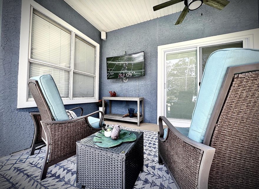 WOW! That's what you're going to say walking through this newly remodeled single story executive golf course home on Legacy. As you walk up, you immediately notice the luxurious French Quarter Style gas lanterns and gorgeous modern color palette, but when you enter the front door you will be in awe. Take in the breathtaking open airy living space with a custom gas fireplace, surround sound and enough room to entertain. This home has been updated throughout with major floor plan changes that open the living space and make it feel modern and comfortable. Enter the STUNNING chef's kitchen complete with double ovens, 6 Burner (plus grill/griddle) GAS cooktop, a sleek under counter microwave, farmhouse sink & the massive custom island with a slab of quartzite that definitely makes a STATEMENT! We can't forget to tell you about all the extras like the under counter ice maker, Family Hub Refrigerator in the kitchen and a CRAFT ICE extra fridge in the laundry room plus an on tap seltzer water system (over $3k!). From there, relax and enjoy true indoor/outdoor living with new sliding glass doors leading out to the enclosed pool oasis that has a dining area, a ''chill'' space with a TV, surround sound and overlooks the beautiful Legacy golf course. Now let's talk about the master suite! The ensuite bathroom has been completely redesigned with an oversized custom shower boasting a Moen rain head, separate his & hers marble vanities AND custom his & hers closets that will blow your mind! On the other side of the home are the other 3 generously sized bedrooms, 1 with an ensuite bathroom and the other 2 with a Jack & Jill bathroom (both updated). The entire home has been painted (inside and out), new crown moulding as well as upgraded base moulding and recessed (dimmable) lighting throughout. There's truly too many fabulous things to mention so make sure to check out the list of upgrades. In the coveted Colony Club subdivision (NO HOA), this home is in an excellent location for everything PCB, PC and 30A have to offer not to mention it is just a short golf cart ride away from the beach. Short term rentals are available and with BigShots Golf being added to Legacy next year, this could be the perfect rental investment, 2nd home or fantastic primary residence.