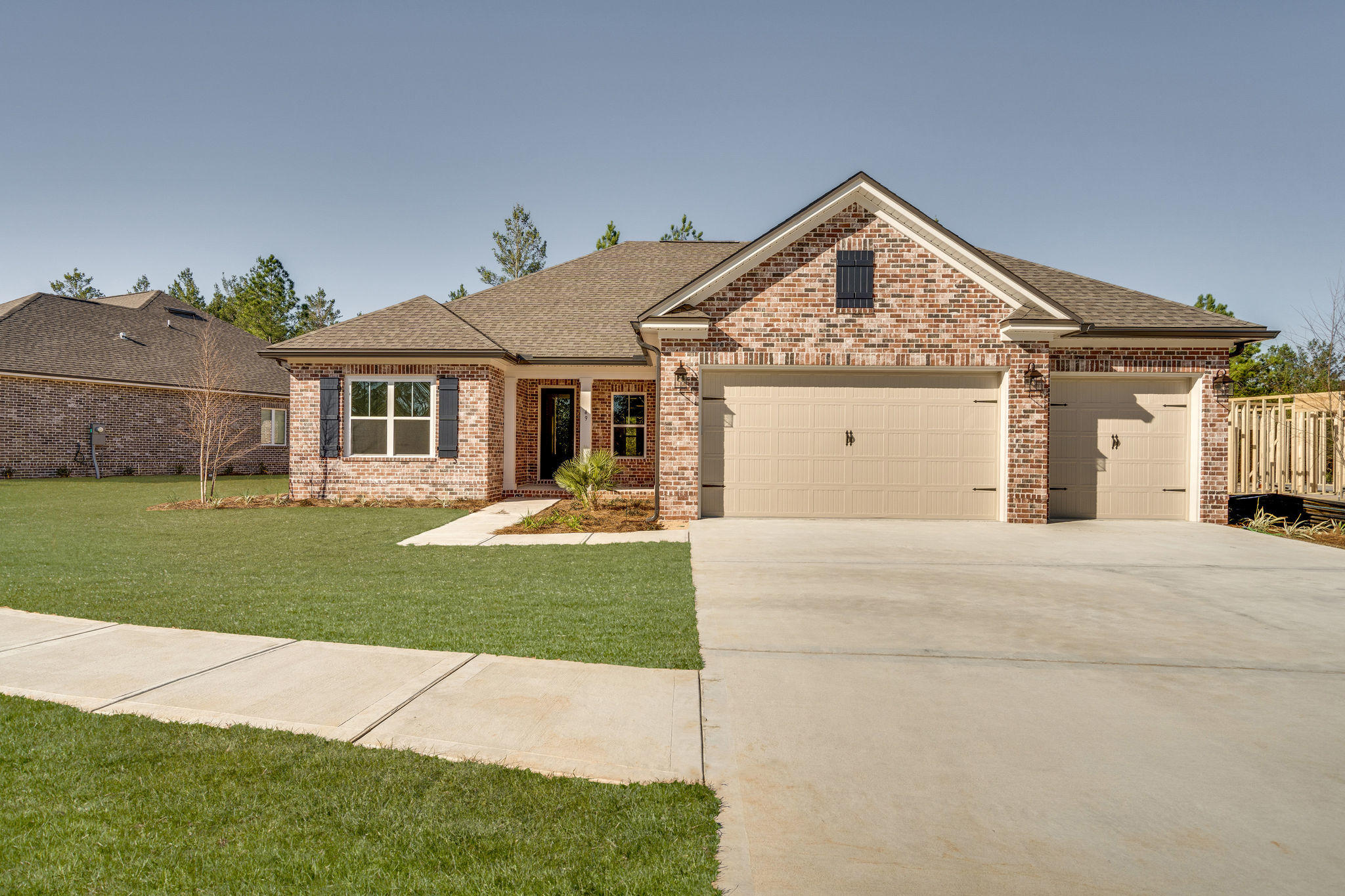 Introducing Ashton Park in Freeport. Locally renowned builder opens new neighborhood with great proximity to schools, beaches and employment. Neighborhood features large lots with vegetative buffers and preserve areas. Your new home will feature the craftsmanship you have come to expect from this local builder. Granite counter tops, stainless appliances, crown moulding, cased windows, oversized master shower. Home also features covered front and rear porches, flex room, and a 3 car garage!!! Its a must see!!