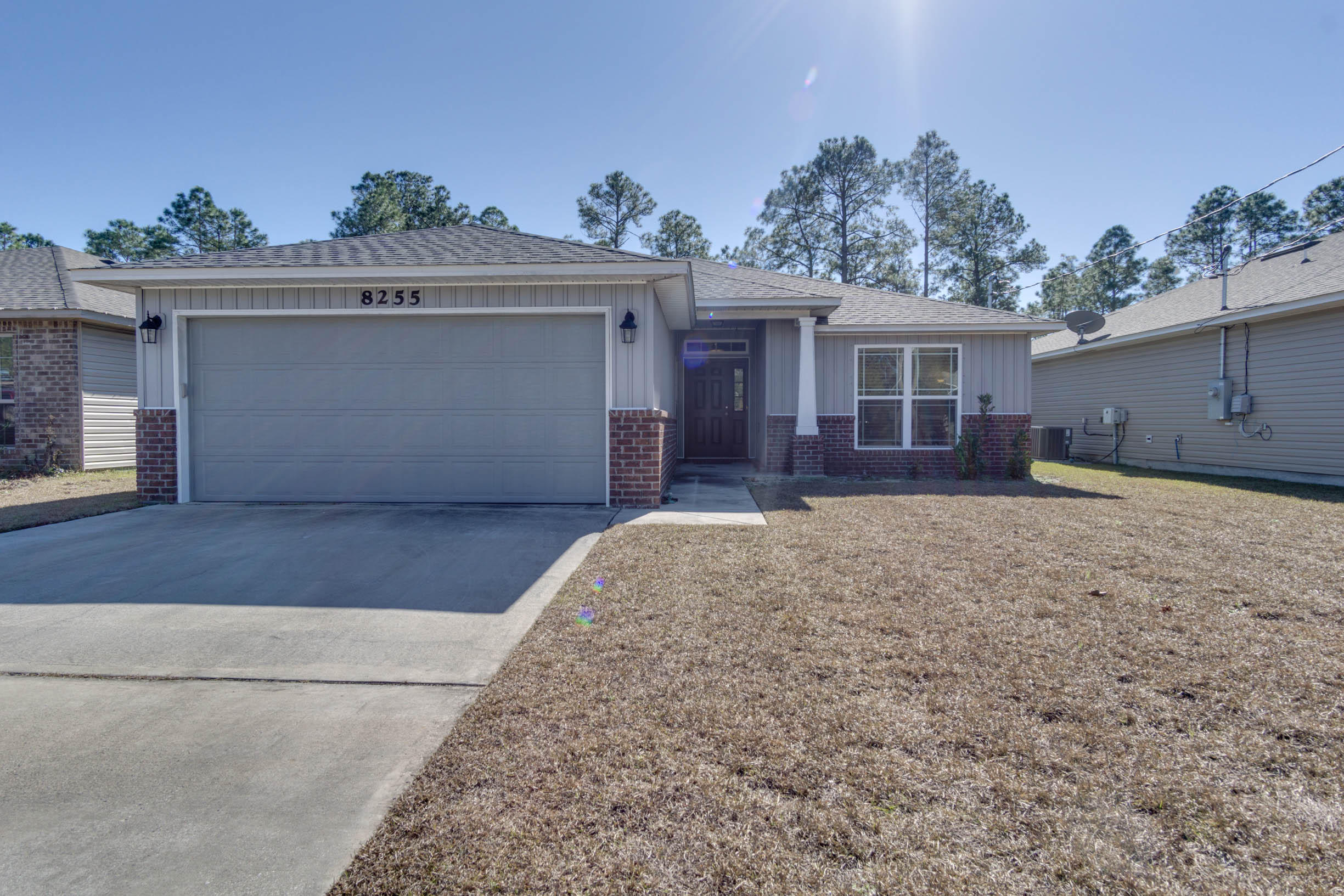PHOTOS COMING SOON!*Well maintained 4 Bedroom 2 Bathroom home with 2 car garage! Conveniently located close to Hurlburt Field, shopping, and the beautiful beaches in Navarre with easy access to Hwy 98. Home features a rear covered porch as well as fenced yard in which the property line does extend back a bit more to possibly extend yard. The kitchen includes Granite counter tops, a 12 foot hop up bar that overlooks dining room, stainless steel appliances, and island. All four bedrooms in the home are well sized. The master bedroom features dual vanities as well as walk in closet. This home is must see! Ensure to keep it at the top of your list!